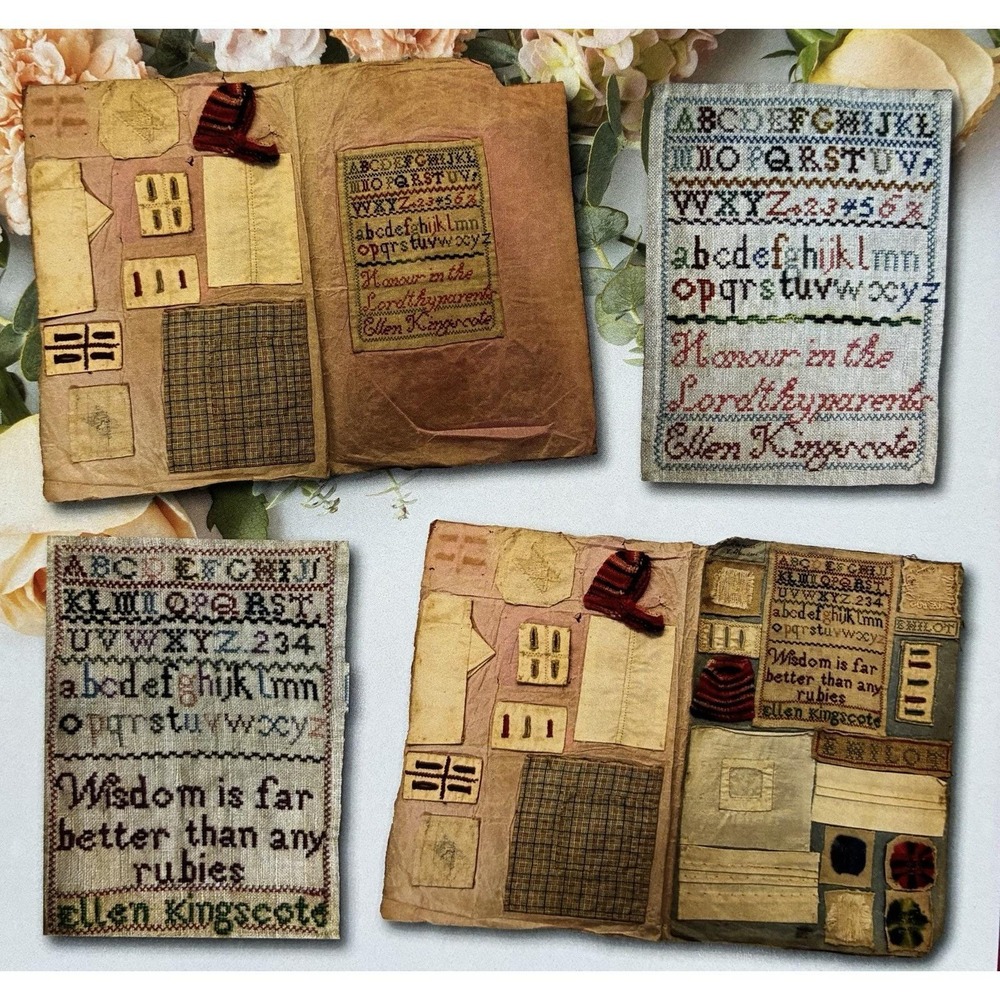 Ellen Kingscote's English Sewing Book Cross Stitch Pattern Leaflet